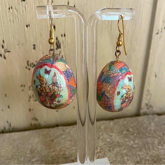 🐣Easter egg earrings! - Picture 3 of 4